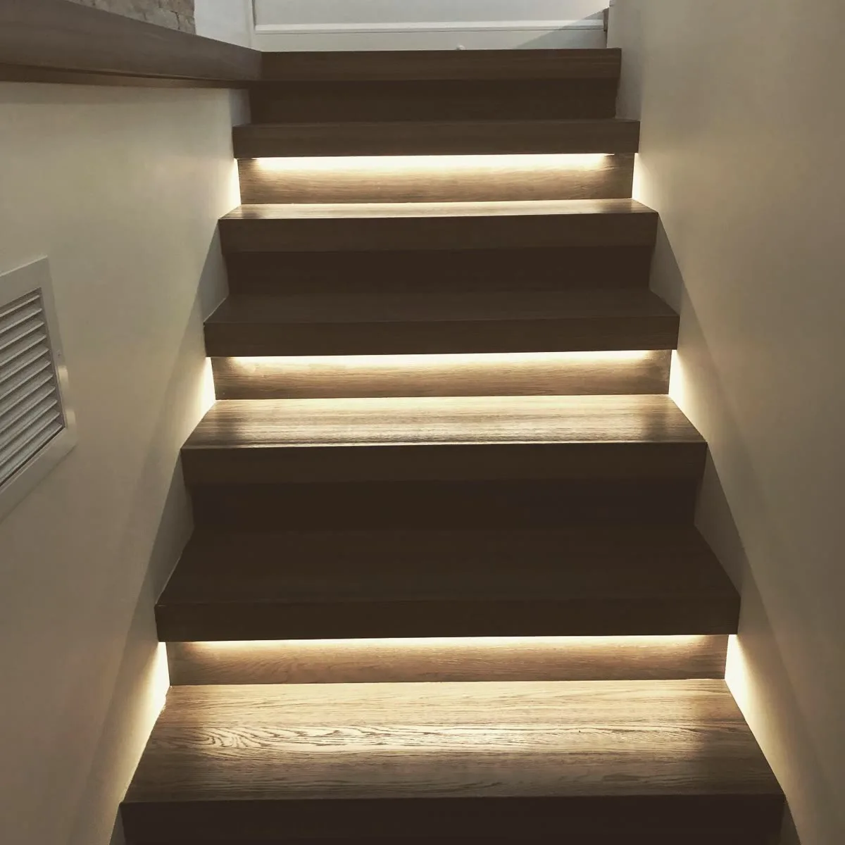 Under-stair lighting, a Lighthouse install